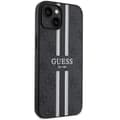 Miniatyrbild 4 av 8: Guess iPhone 14 Plus Mobilskal MagSafe Printed Stripe Svart