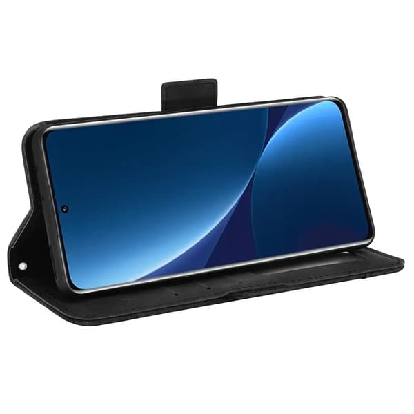 Xiaomi 12 Pro Plånboksfodral - Svart
