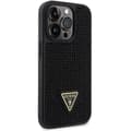 Miniatyrbild 4 av 8: Guess iPhone 14 Pro Max Mobilskal Rhinestone Triangle - Svart