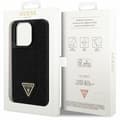 Miniatyrbild 8 av 8: Guess iPhone 14 Pro Max Mobilskal Rhinestone Triangle - Svart