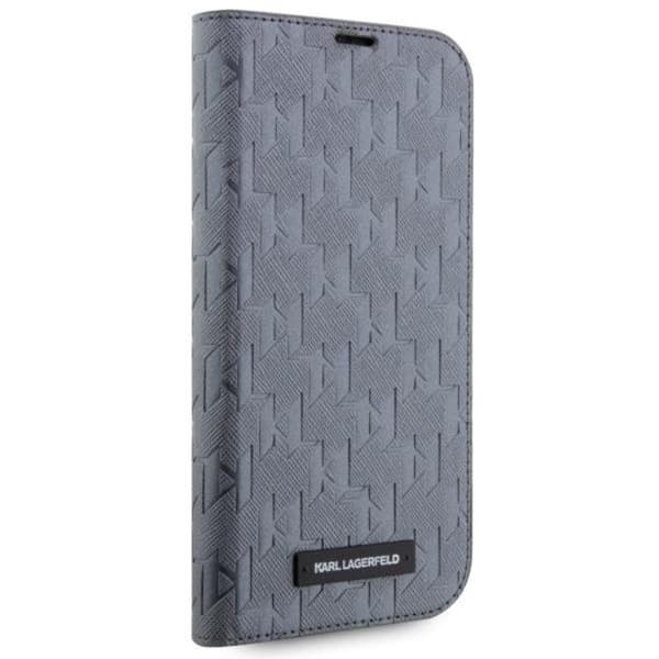 Karl Lagerfeld iPhone 14 Pro Plånboksfodral Saffiano Monogram