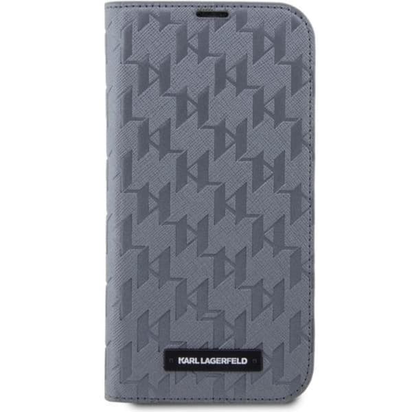 Karl Lagerfeld iPhone 14 Plånboksfodral Saffiano Monogram