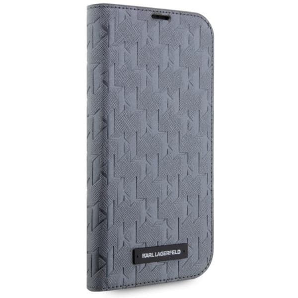 Karl Lagerfeld iPhone 14 Plånboksfodral Saffiano Monogram