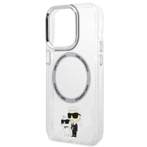 Karl Lagerfeld iPhone 14 Pro Mobilskal Magsafe Iconic Karl