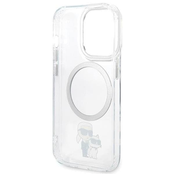 Karl Lagerfeld iPhone 14 Pro Mobilskal Magsafe Iconic Karl