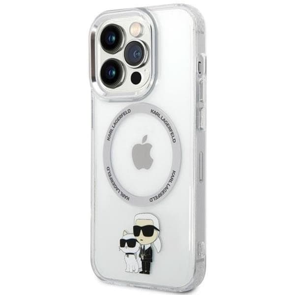 Karl Lagerfeld iPhone 14 Pro Mobilskal Magsafe Iconic Karl