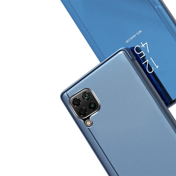 Galaxy A22 5G Mobilfodral Clear View - Svart