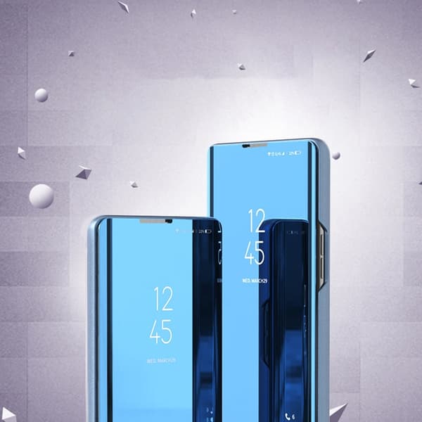 Galaxy A22 5G Mobilfodral Clear View - Svart