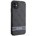 Miniatyrbild 3 av 7: Guess iPhone 11/XR Mobilskal Stripe - Grå