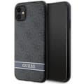 Miniatyrbild 1 av 7: Guess iPhone 11/XR Mobilskal Stripe - Grå
