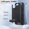 Miniatyrbild 3 av 8: iPhone 14 Plus Mobilskal Kickstand Shockproof - Svart
