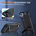 Miniatyrbild 6 av 8: iPhone 14 Plus Mobilskal Kickstand Shockproof - Svart