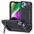 Miniatyrbild 1 av 8: iPhone 14 Plus Mobilskal Kickstand Shockproof - Svart