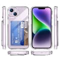 Miniatyrbild 7 av 7: iPhone XS Max Mobilskal Korthållare Hybrid Acrylic - Clear