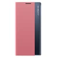 Miniatyrbild 2 av 6: Galaxy A22 4G Mobilfodral Sleep Smart Window - Rosa