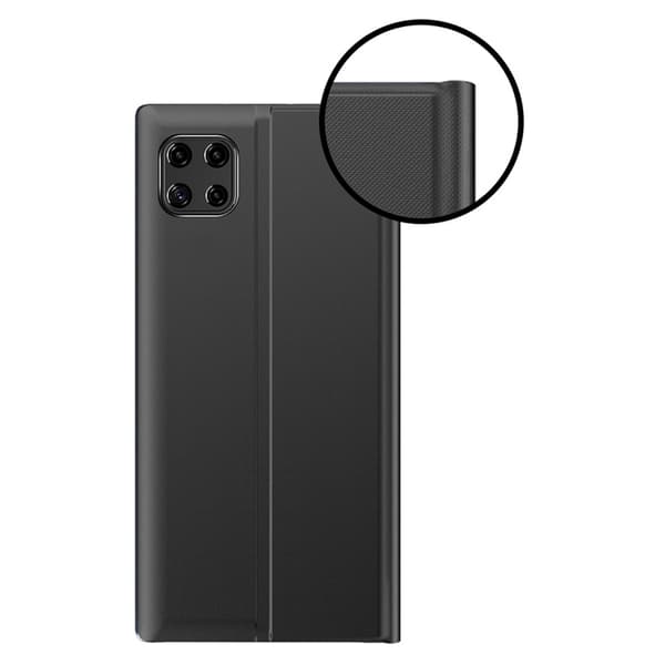 Galaxy A22 5G Mobilfodral Sleep Smart Window - Blå