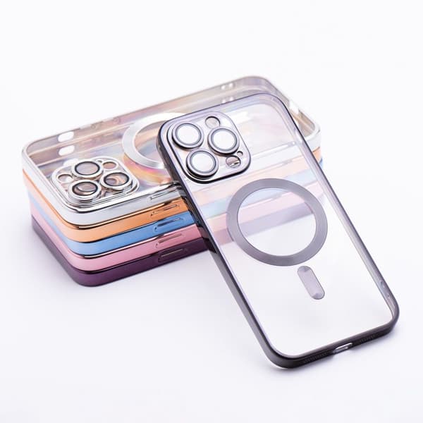 iPhone 12 Mobilskal Magsafe Electro - Svart