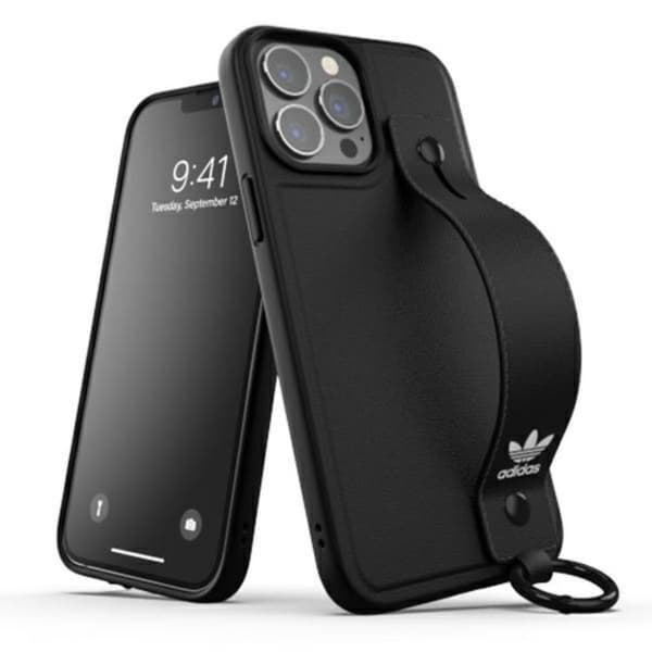 Adidas iPhone 13 Pro Max Mobilskal OR Hand Strap - Svart