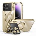 Miniatyrbild 1 av 7: BOOM iPhone 14 Pro Max Mobilskal Magsafe Metall Frame - Guld