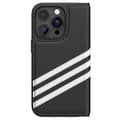 Miniatyrbild 11 av 11: Adidas iPhone 14 Pro Plånboksfodral OR PU - Svart/Vit