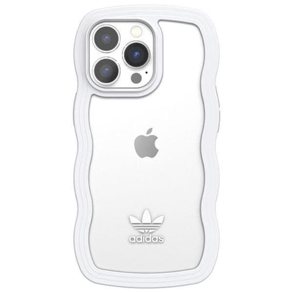 Adidas iPhone 13/13 Pro Mobilskal OR Wavy - Vit/Transparent