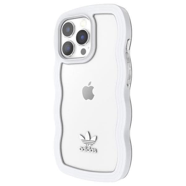 Adidas iPhone 13/13 Pro Mobilskal OR Wavy - Vit/Transparent