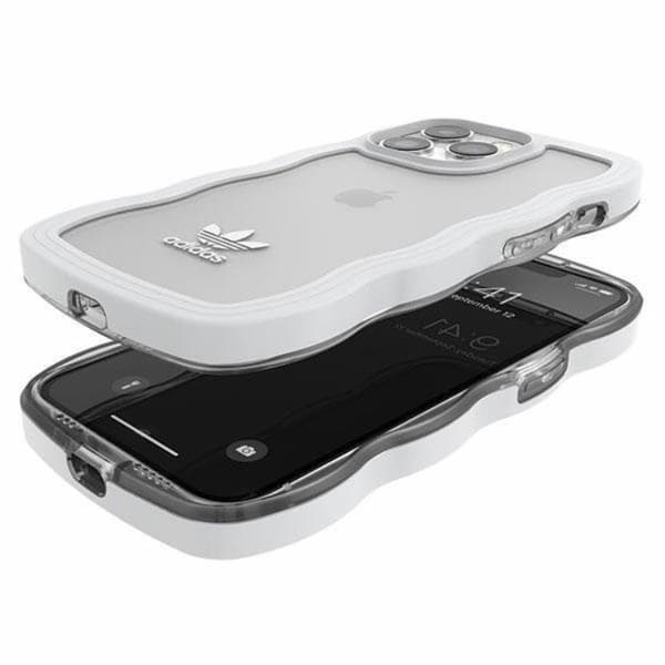 Adidas iPhone 13/13 Pro Mobilskal OR Wavy - Vit/Transparent