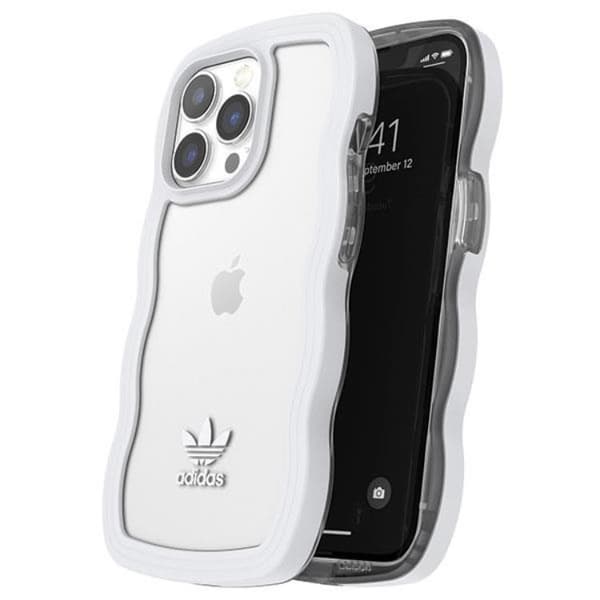 Adidas iPhone 13/13 Pro Mobilskal OR Wavy - Vit/Transparent