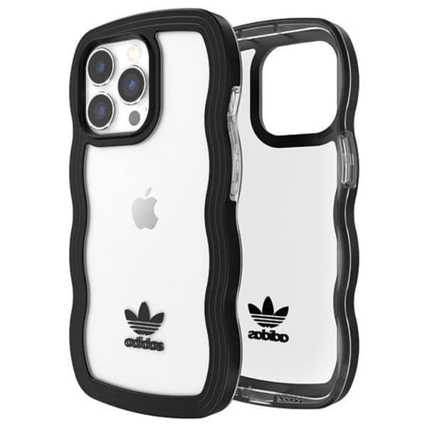 Adidas iPhone 13/13 Pro Mobilskal OR Wavy - Svart/Transparent