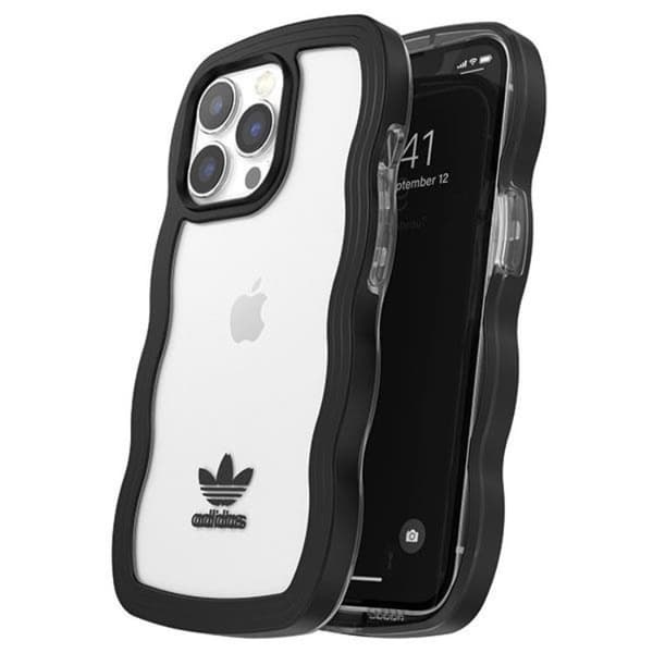 Adidas iPhone 13/13 Pro Mobilskal OR Wavy - Svart/Transparent