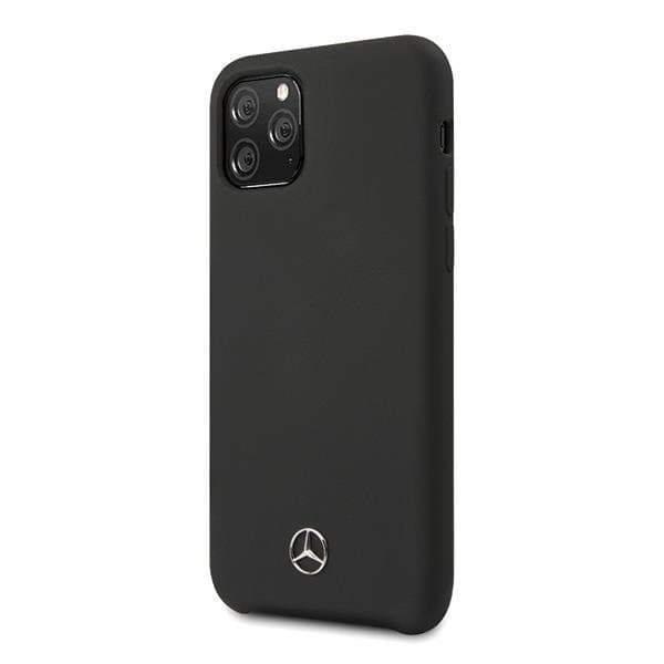 Mercedes iPhone 11 Pro Mobilskal Silikon Line - svart