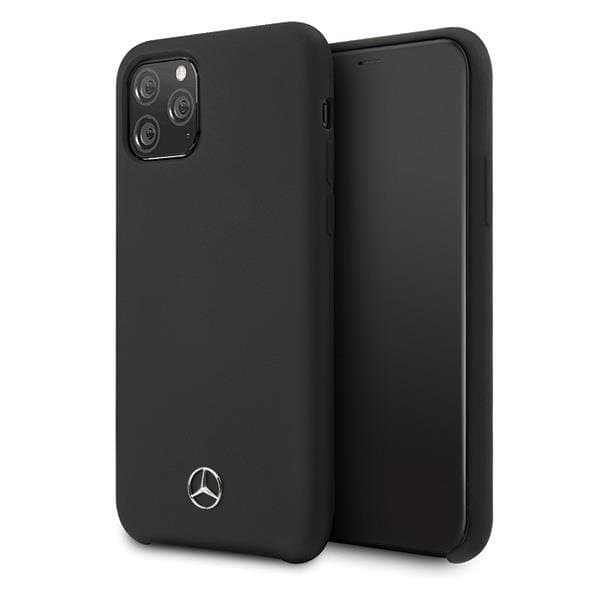 Mercedes iPhone 11 Pro Mobilskal Silikon Line - svart