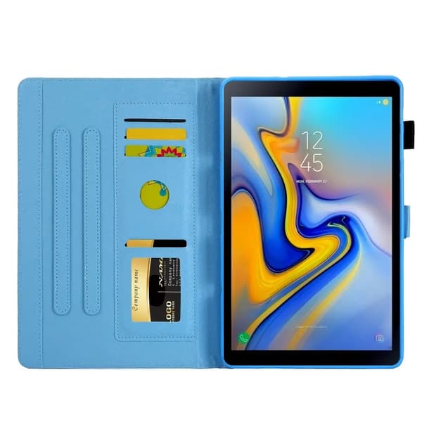 Galaxy Tab A8 10.5 2021 Plånboksfodral - Glittrande Fjäril