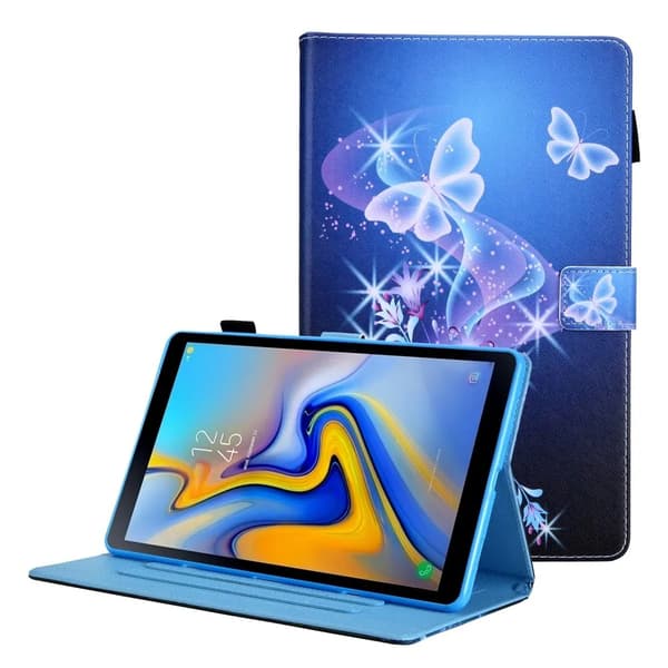 Galaxy Tab A8 10.5 2021 Plånboksfodral - Glittrande Fjäril