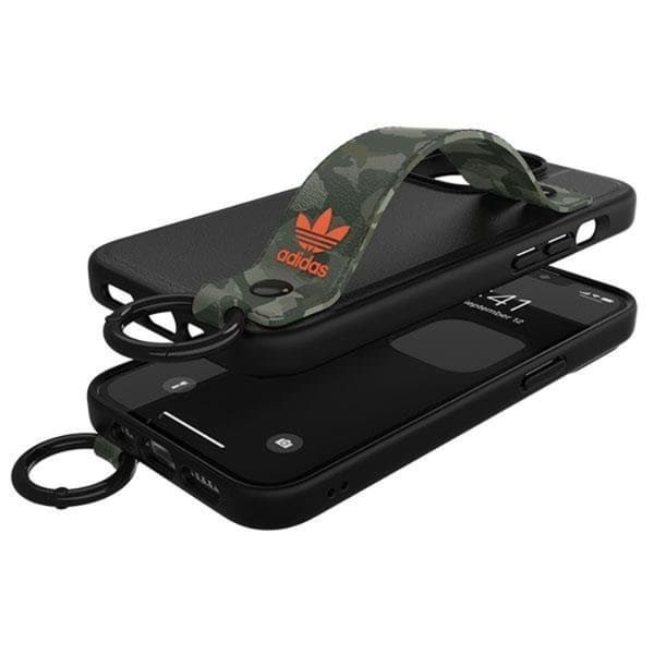 Adidas iPhone 13 Pro Mobilskal OR Hand Strap - Svart/Grön