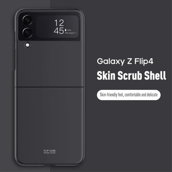 Galaxy Z Flip4 5G Mobilskal Rubberized - Svart