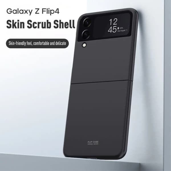 Galaxy Z Flip4 5G Mobilskal Rubberized - Svart
