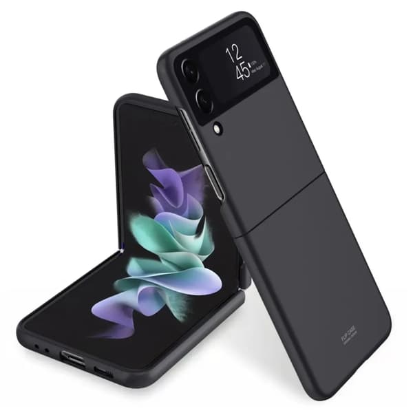 Galaxy Z Flip4 5G Mobilskal Rubberized - Svart