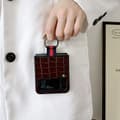 Miniatyrbild 3 av 4: Galaxy Z Flip4 5G Mobilskal Ringhållare Äkta läder - Kaffe