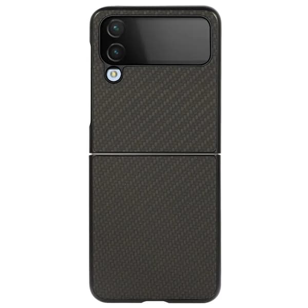 Galaxy Z Flip4 5G Mobilskal Carbon Fiber - Svart