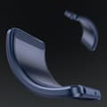 Miniatyrbild 3 av 9: iPhone 15 Mobilskal Carbon Flexible - Blå