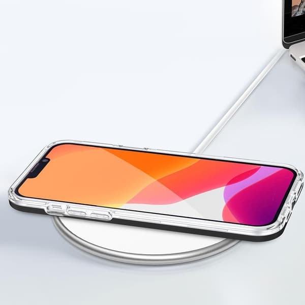 iPhone 14 Pro Mobilskal Clear 3in1 - Svart