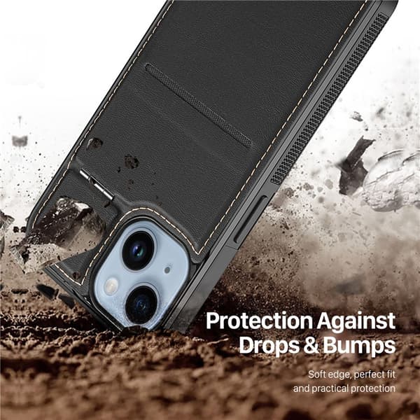 Dux Ducis iPhone 14 Plus Mobilskal Magsafe Korthållare Rafi