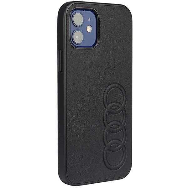 Audi iPhone 11 Pro Mobilskal Synthetic Läder - Svart