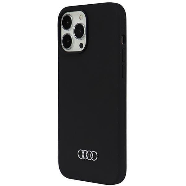Audi iPhone 13 Pro Max Mobilskal Silicone - Svart