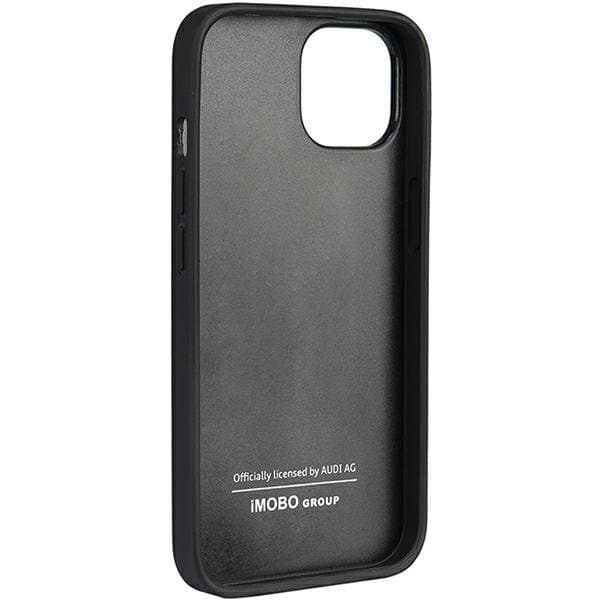 Audi iPhone 12/12 Pro Mobilskal Äkta Läder - Svart