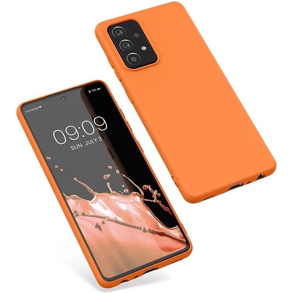 Galaxy A22 4G Mobilskal Slilkon - Rosa