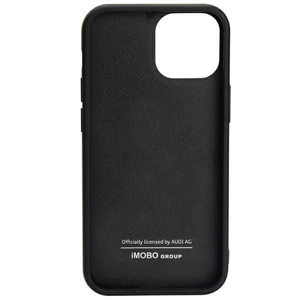 Audi iPhone 13/13 Pro Mobilskal Carbon Fiber Stripe - Svart