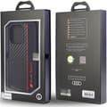 Miniatyrbild 4 av 4: Audi iPhone 13/13 Pro Mobilskal Carbon Fiber Stripe - Svart