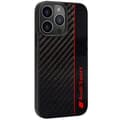 Miniatyrbild 2 av 4: Audi iPhone 13/13 Pro Mobilskal Carbon Fiber Stripe - Svart